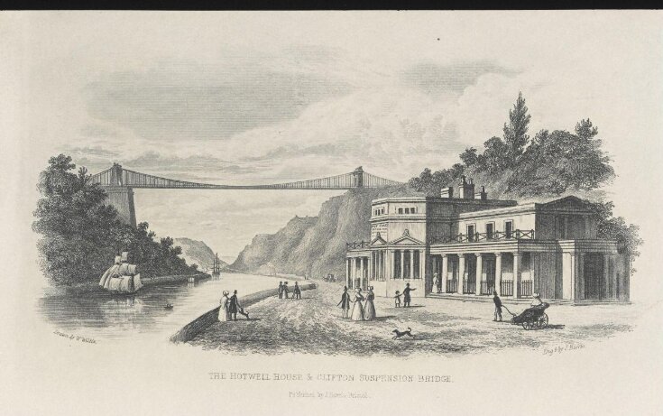 The Hotwell House & Clifton Suspension Bridge, Bristol top image