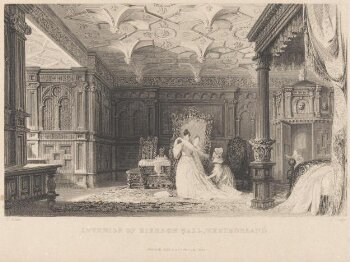 Interior of Sizergh Hall, Westmoreland