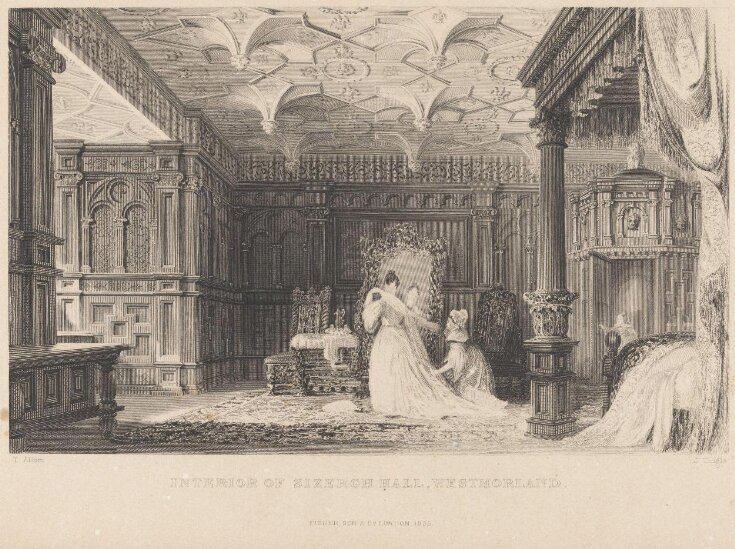 Interior of Sizergh Hall, Westmoreland image