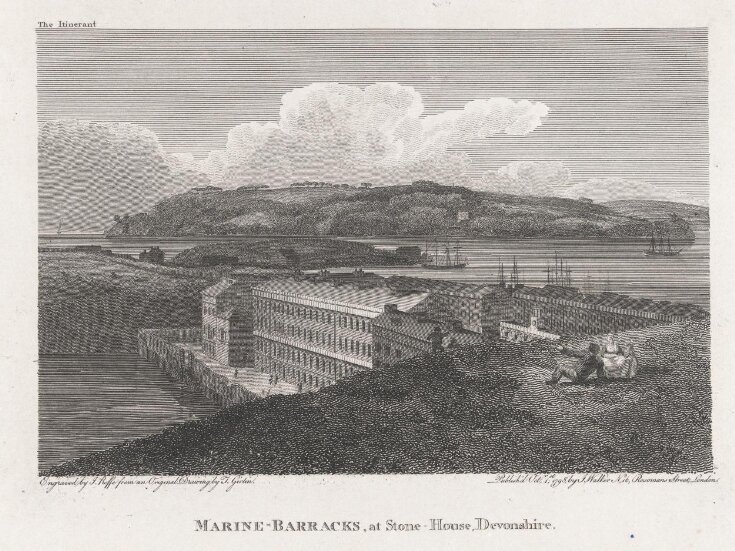 Marine-Barracks at Stone-House, Devonshire top image
