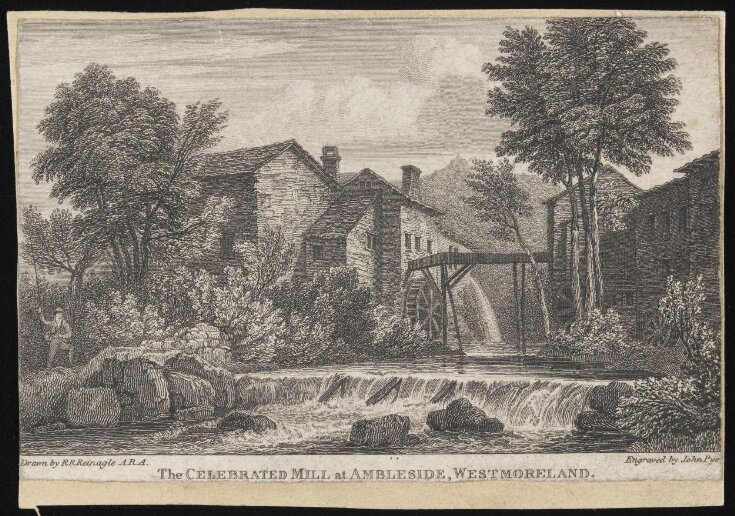 The Celebrated Mill at Ambleside, Westmorland top image