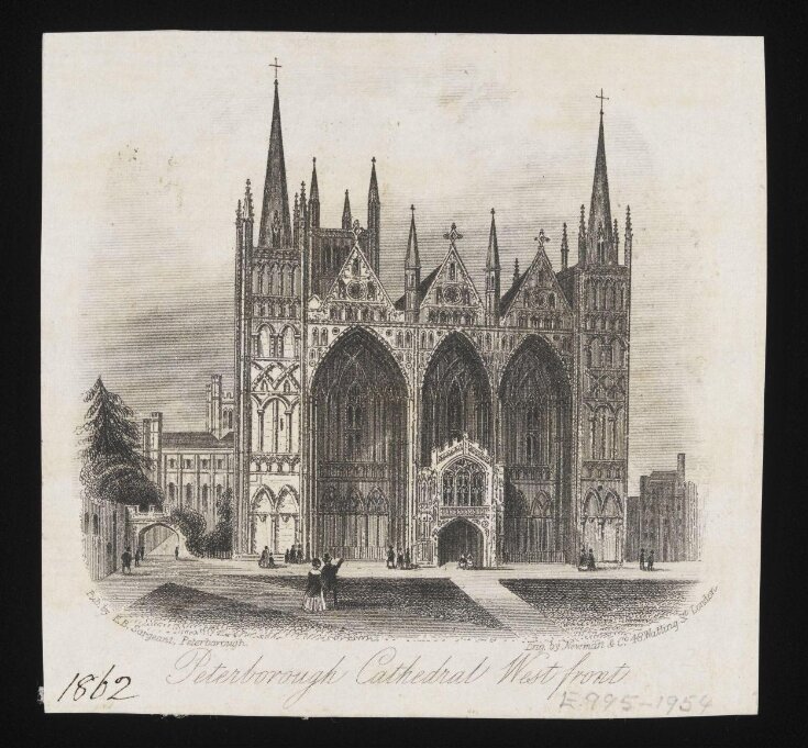 Peterborough Cathedral West front image