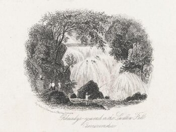 Rhaiadyr-y-wend or the Swallow Fall, Caemarvonshire