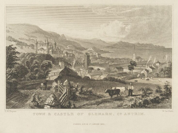 Town & Castle of Glenarm, Co. Antrim image