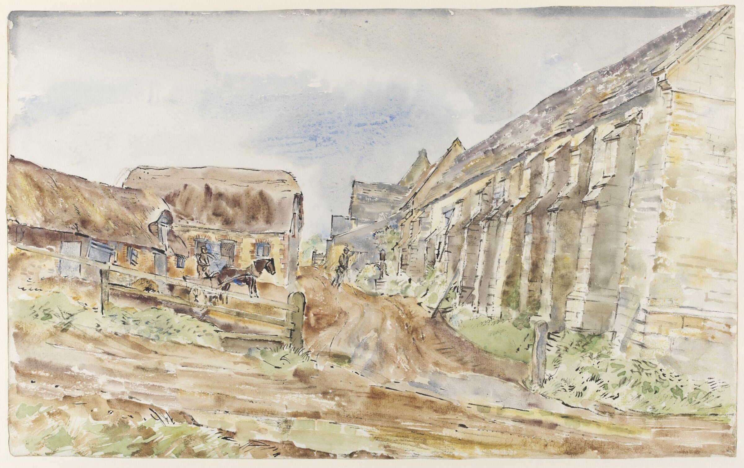 Tithe Barn, Wyke, Nr. Sherborne, Hennell, ca. 1940