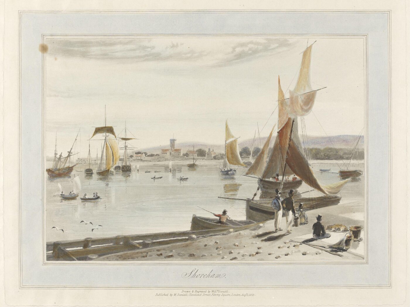William Daniell, Shoreham