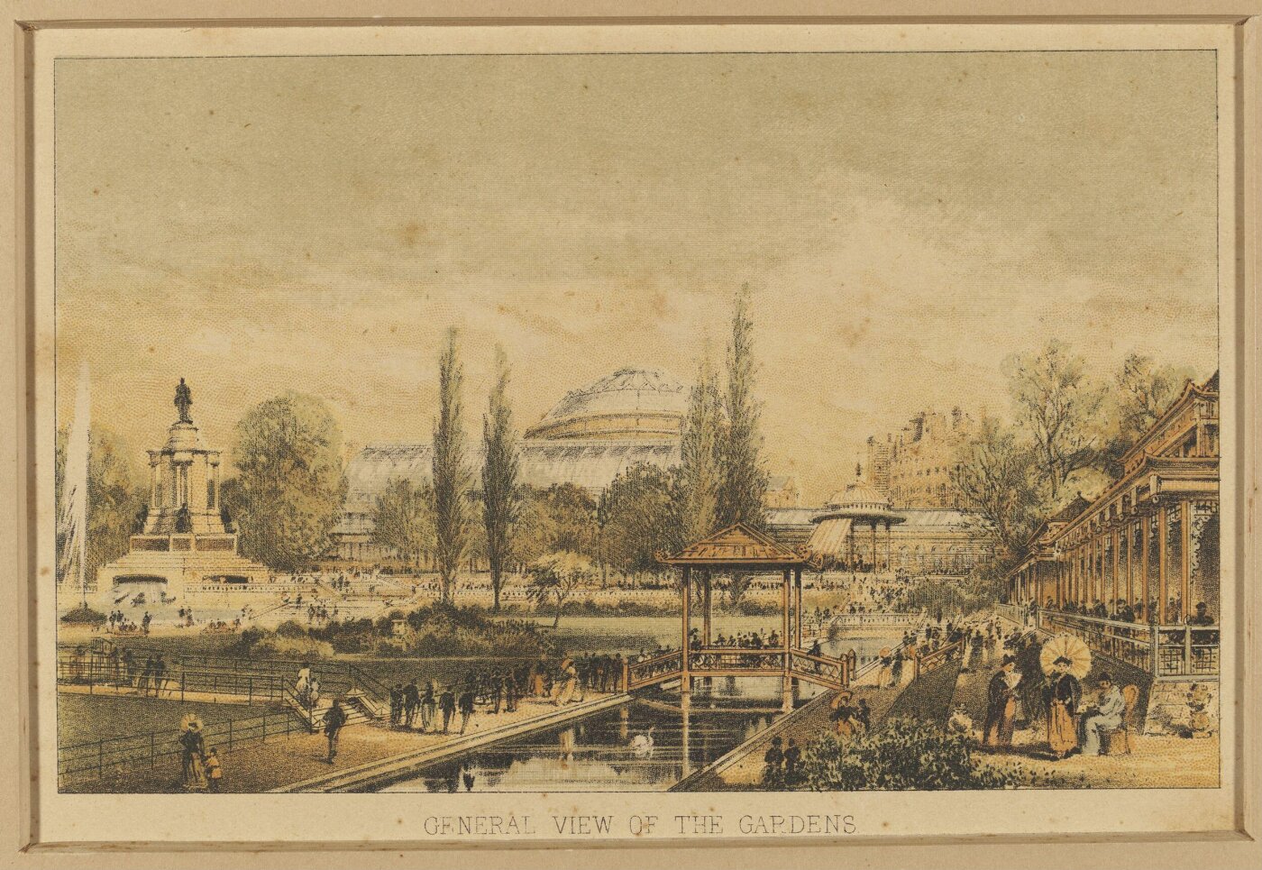 unknown, General View of the Gardens