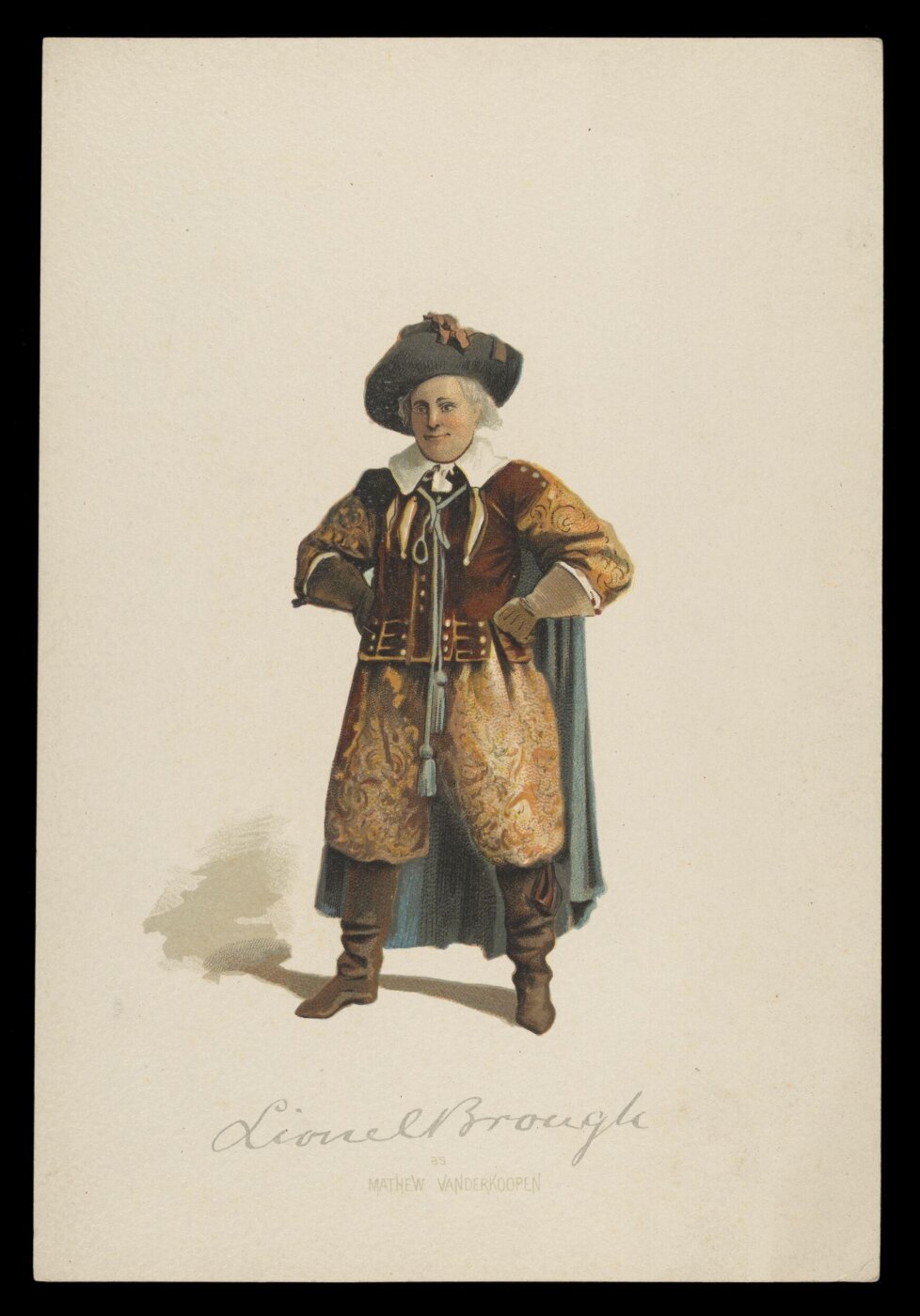 unknown, H Beard Print Collection
