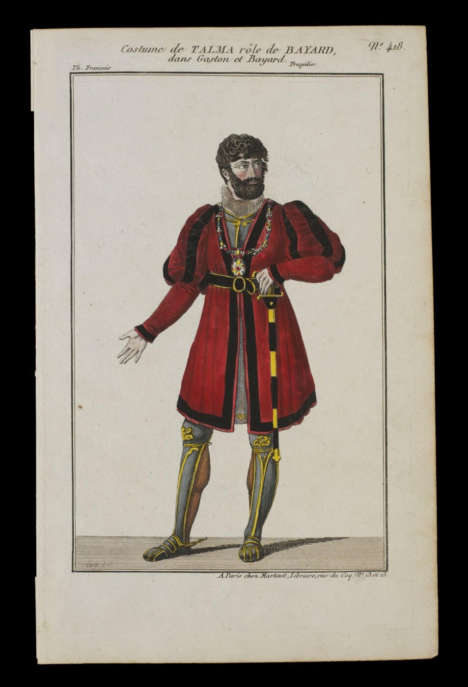 unknown, H Beard Print Collection