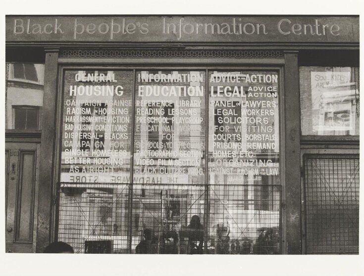 Untitled [Black people's information centre] from the series On a Good Day top image