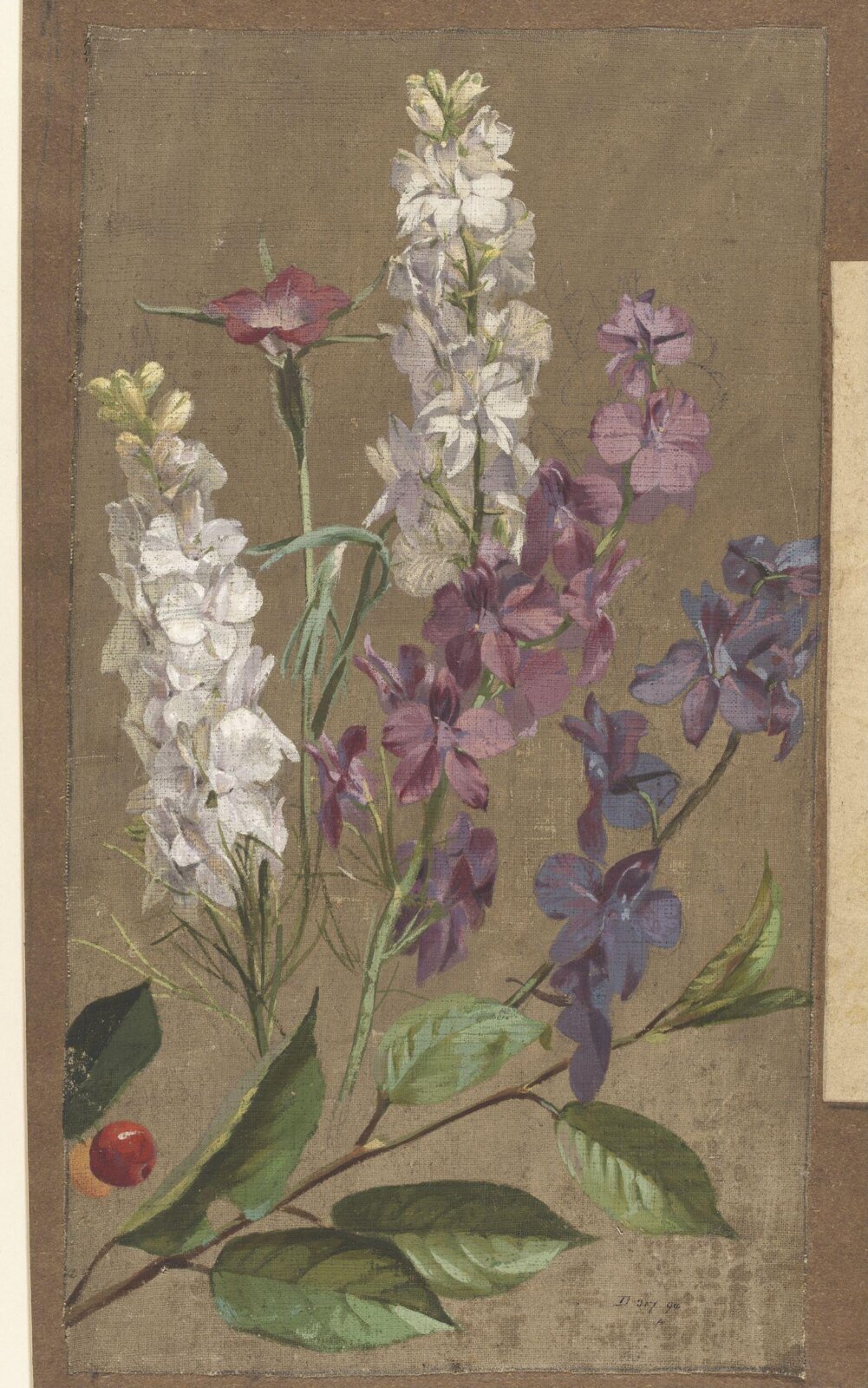 Drawing, Charles Polisch, ca. 1845