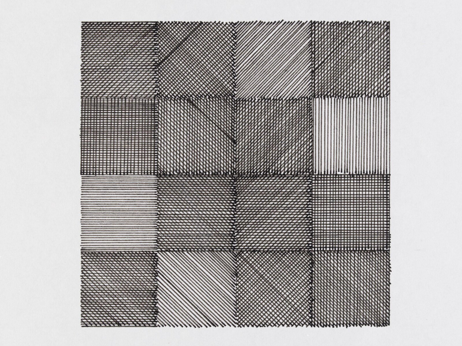 Drawing, Ernest Edmonds, 1975