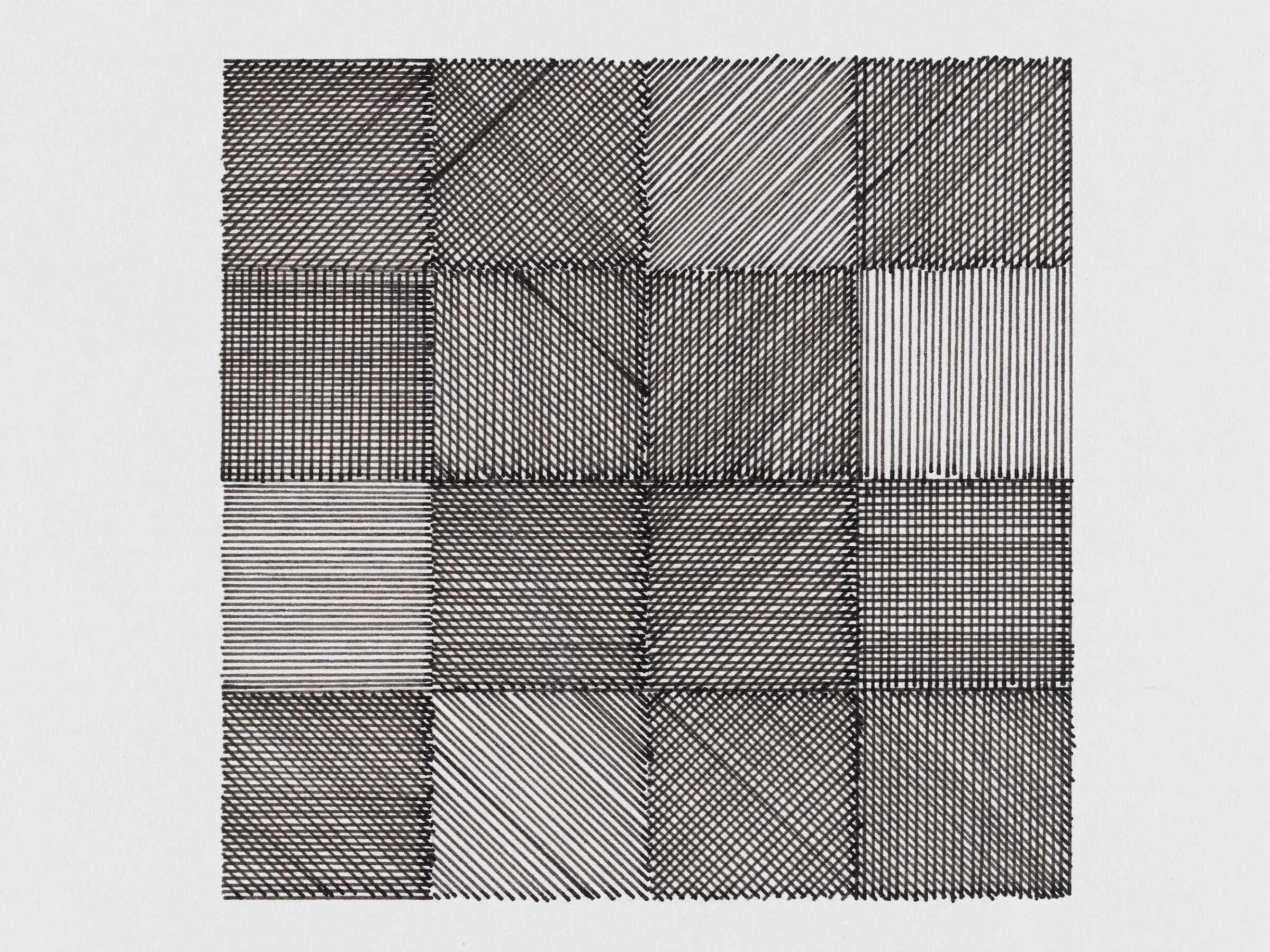 Drawing, Ernest Edmonds, 1975