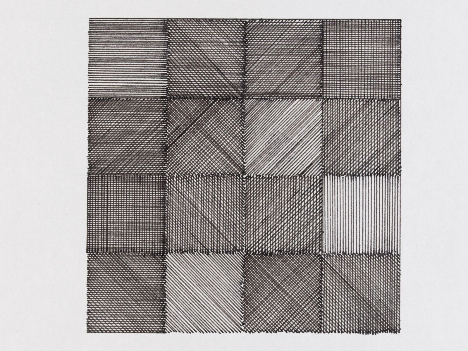 Drawing, Ernest Edmonds, 1975