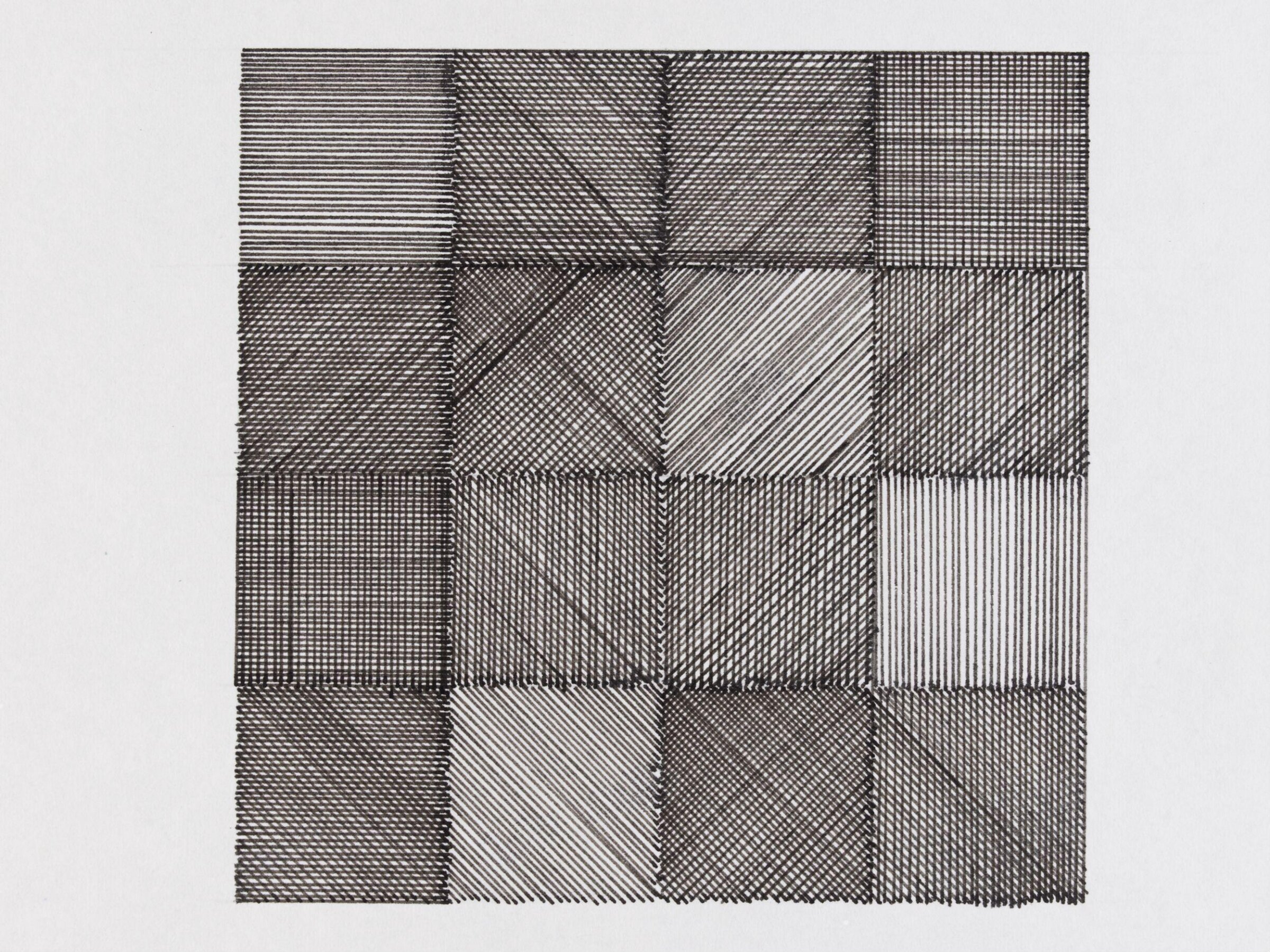 Drawing, Ernest Edmonds, 1975
