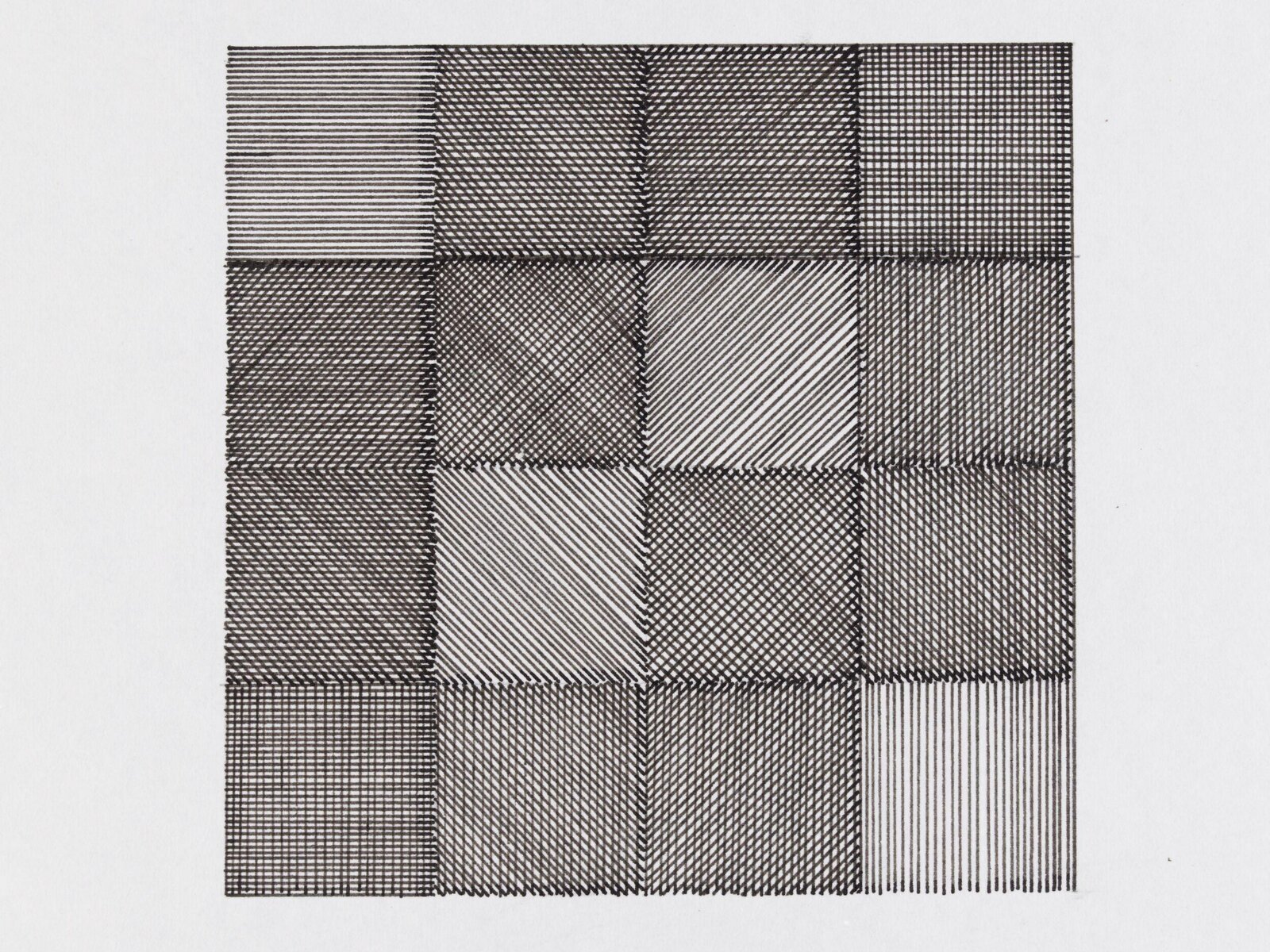Drawing, Ernest Edmonds, 1975