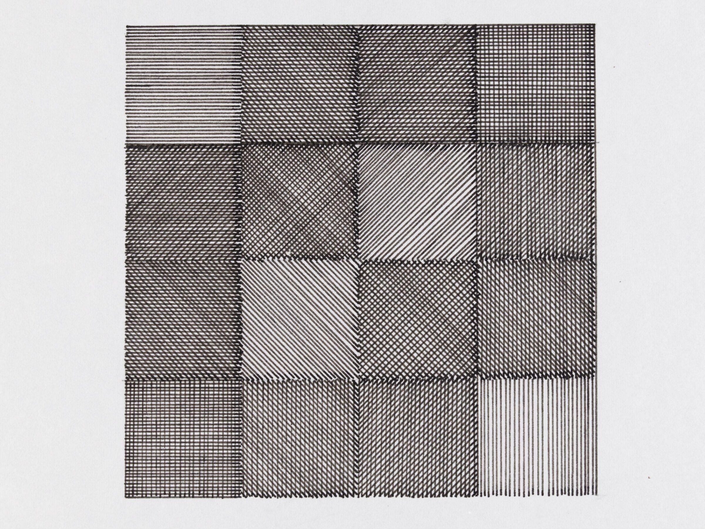 Drawing, Ernest Edmonds, 1975