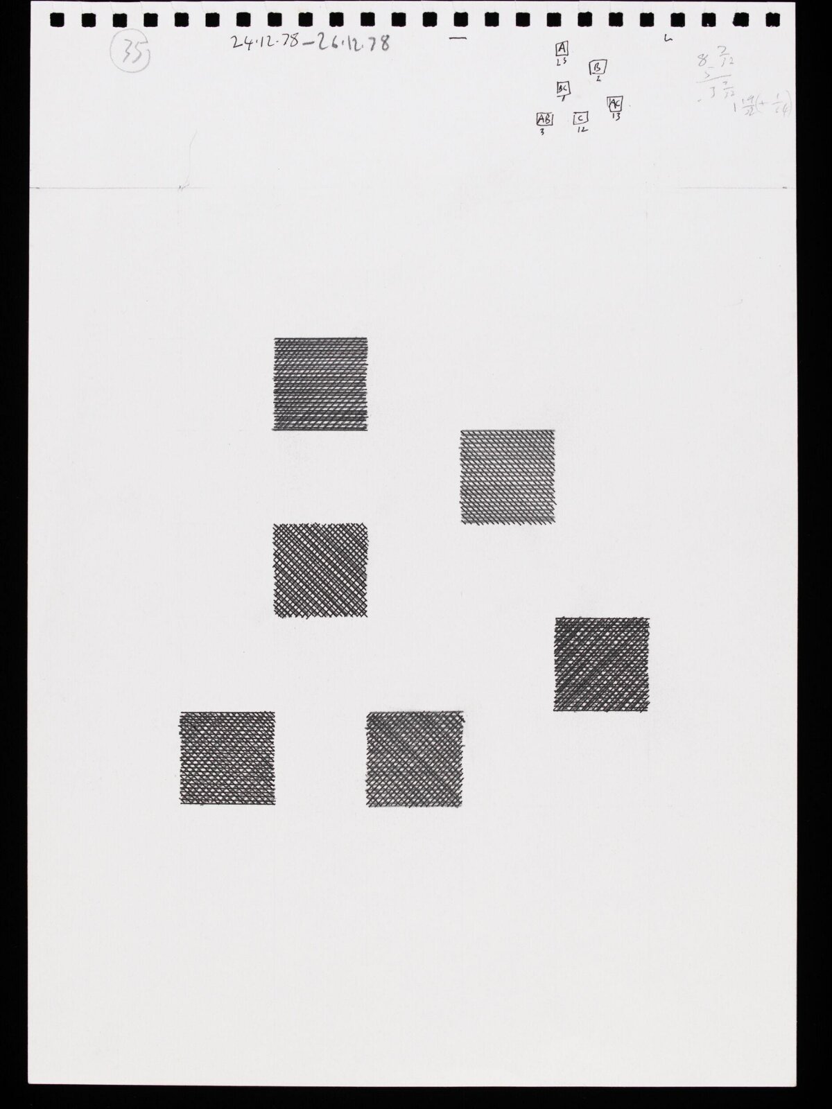 Drawing, Ernest Edmonds, 1978