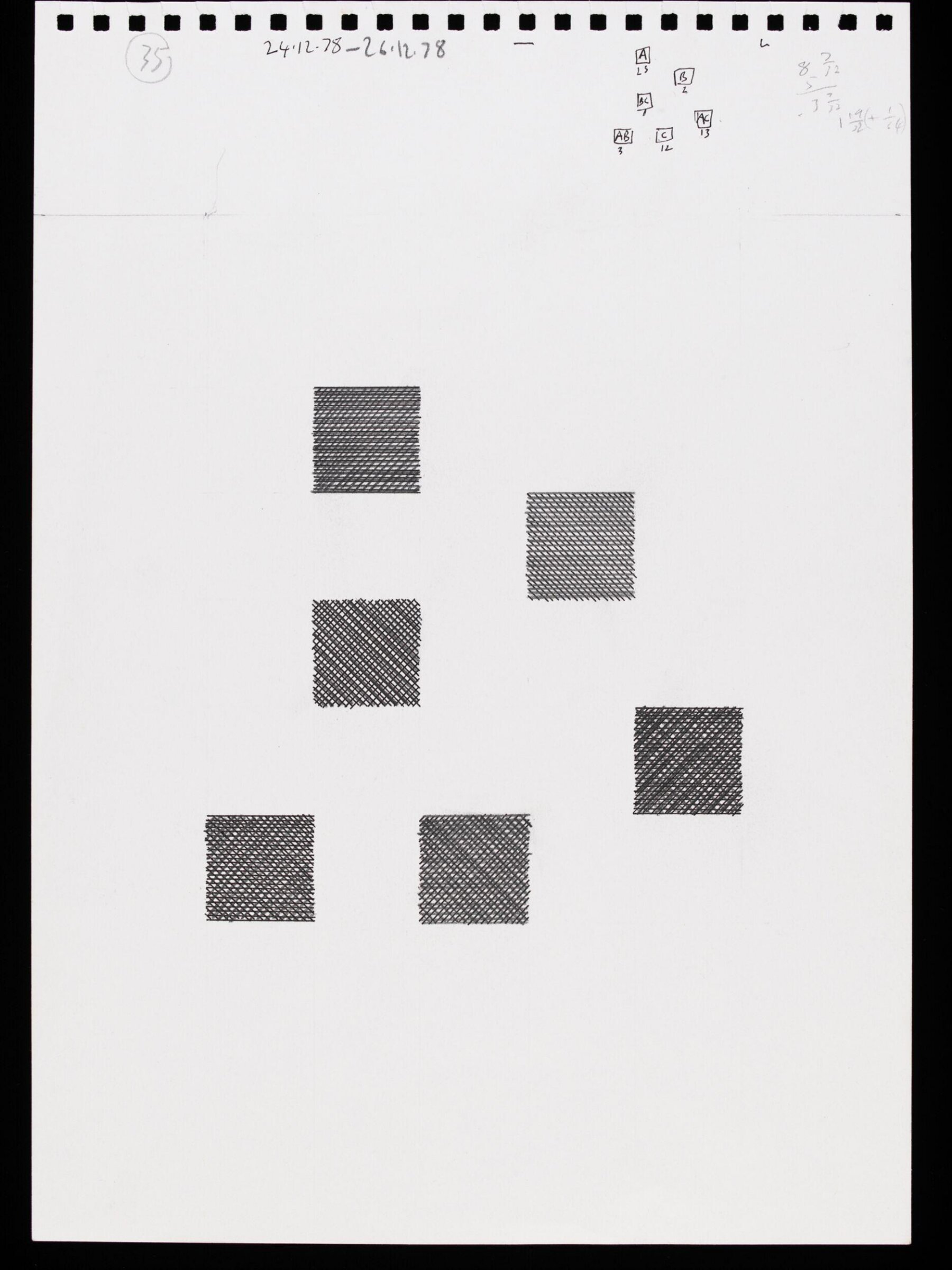 Drawing, Ernest Edmonds, 1978