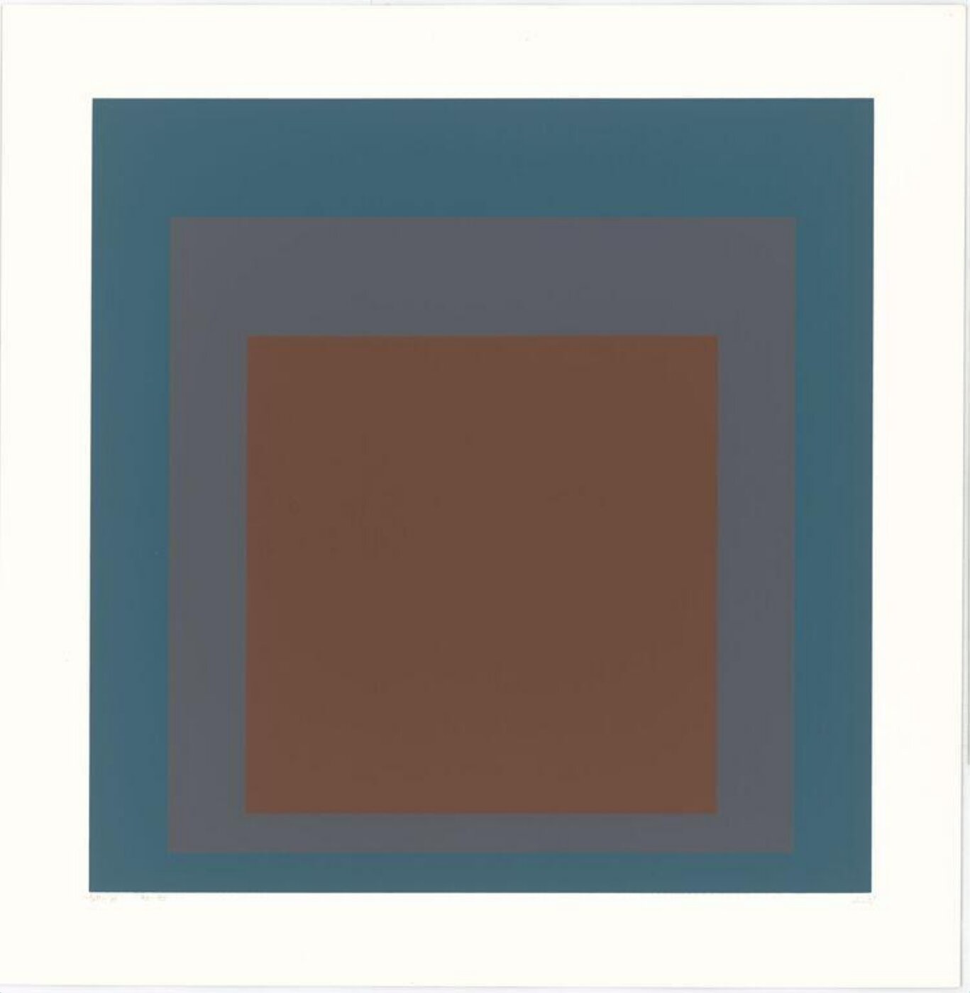 Josef Albers, Homage to the square VII