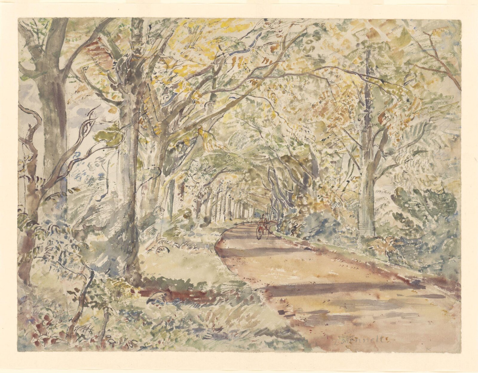 The Beech Avenue, Lasham, Hampshire, Thomas Hennell, ca. 1941