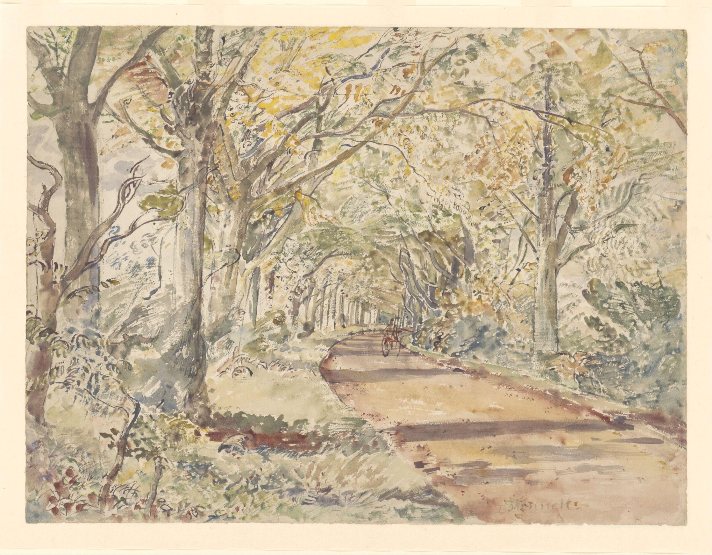 The Beech Avenue, Lasham, Hampshire, Thomas Hennell, ca. 1941