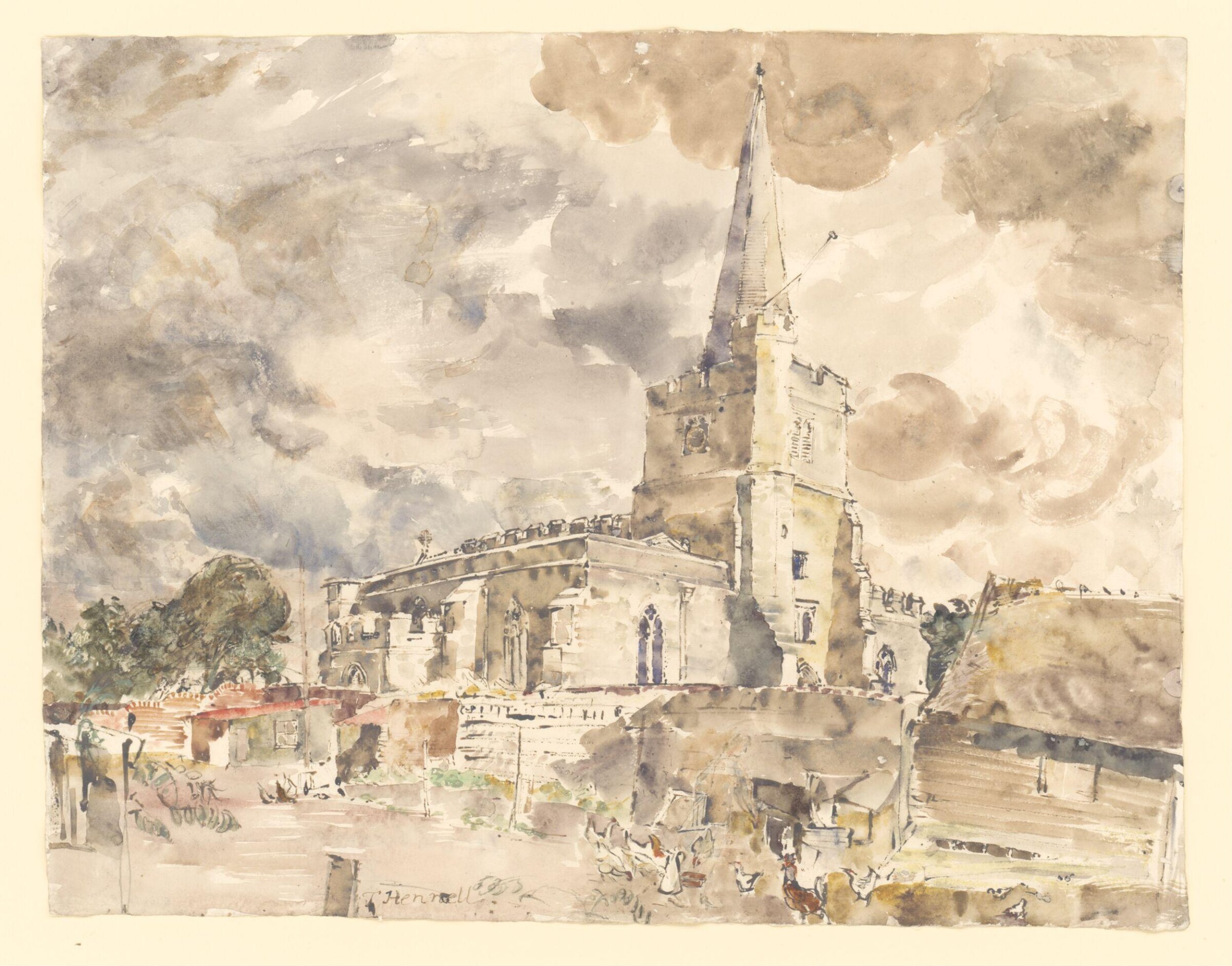 Church of St. Werburgh's, Hoo, Thomas Barclay Hennell, ca. 1940