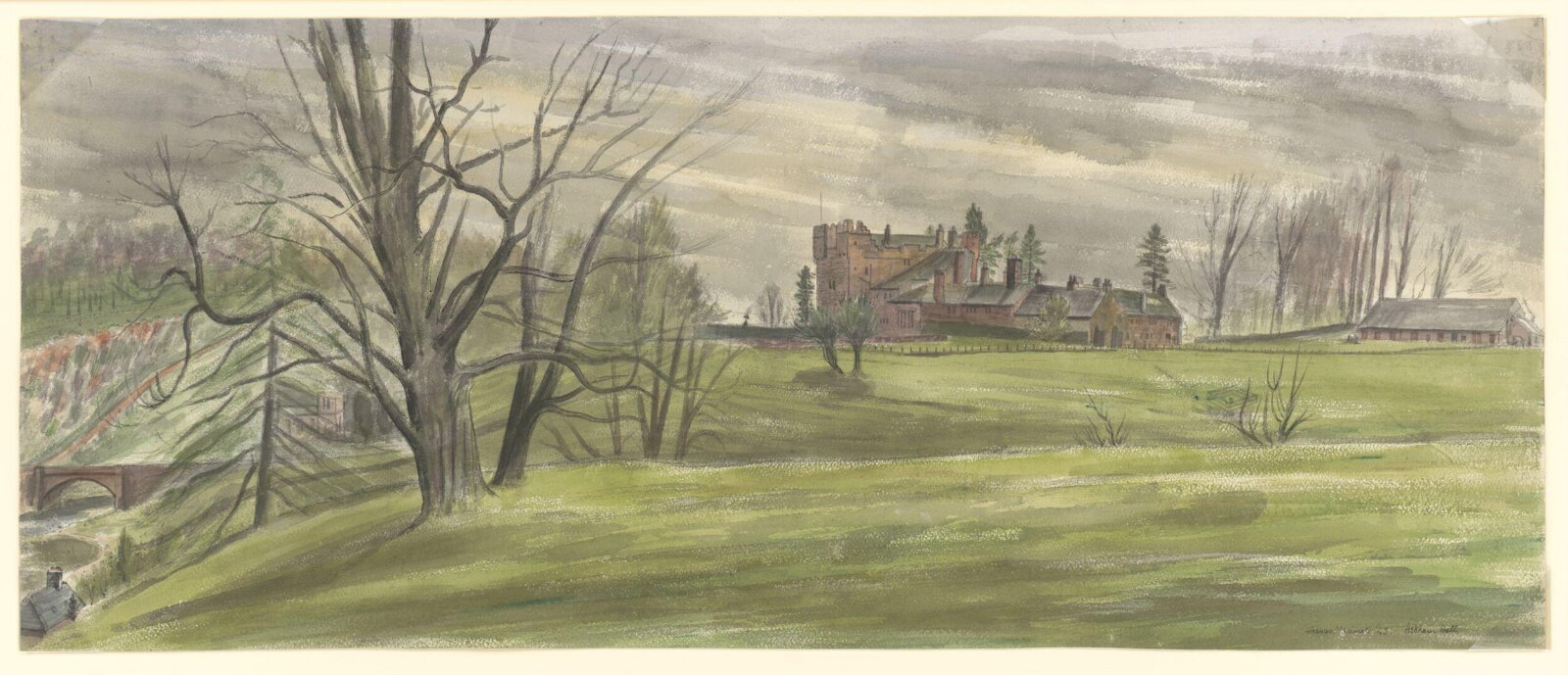 Askham Hall, Westmorland, Frances Macdonald, 1943