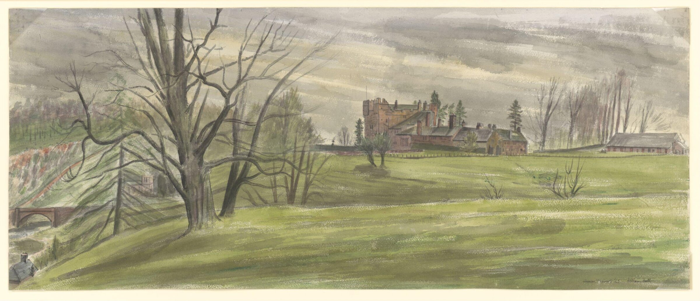 Askham Hall, Westmorland, Frances Macdonald, 1943