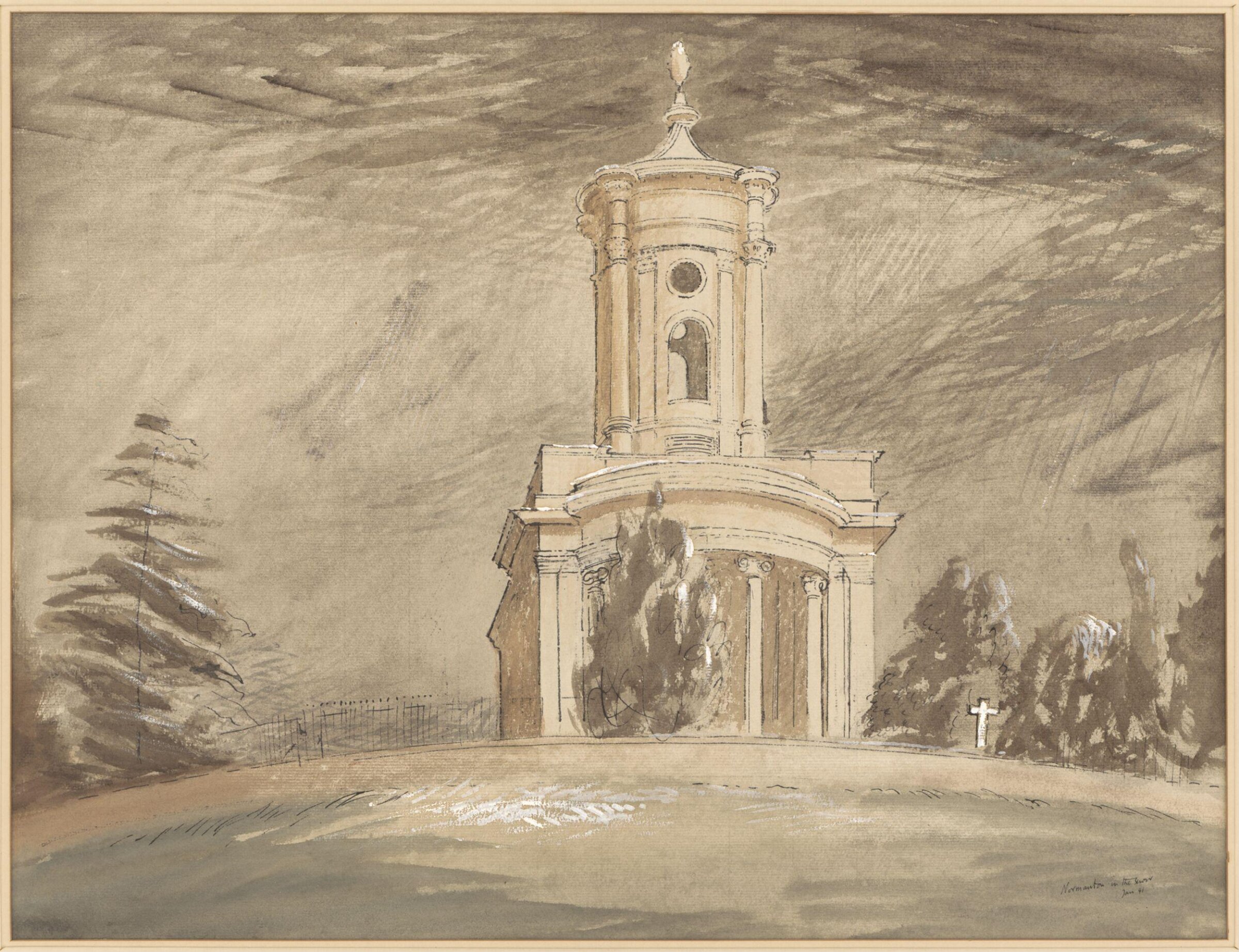 St. Matthew's Church, Normanton, Rutlandshire, Piper, January 1941