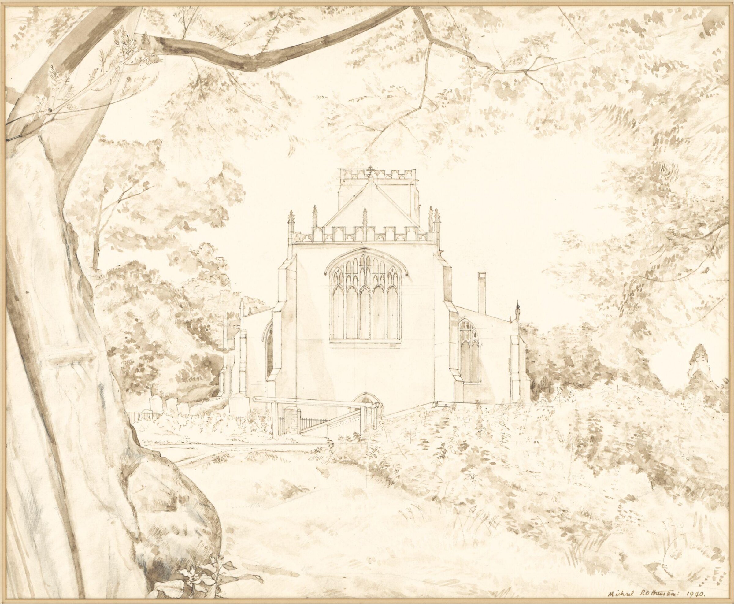 St. Mary-the-Virgin Church, Thirsk, Michael Rothenstein, 1940
