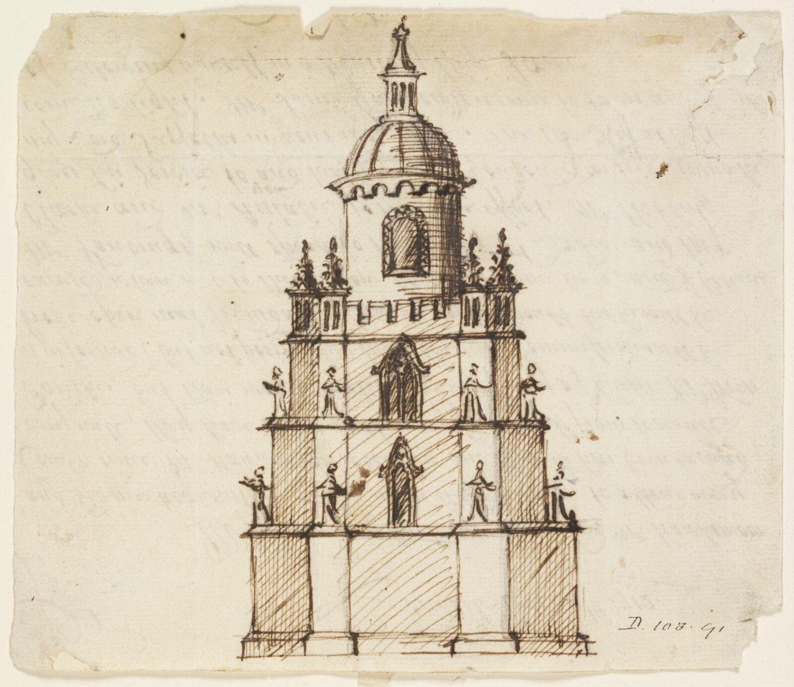 Drawing, c. 1712