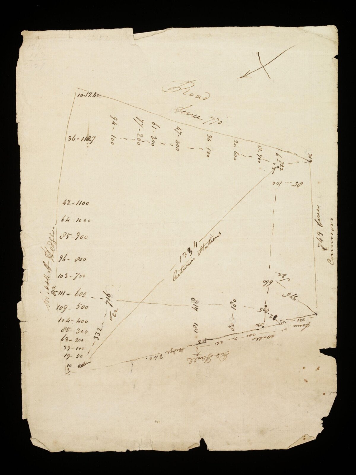 Drawing, W. Gordon, 1811