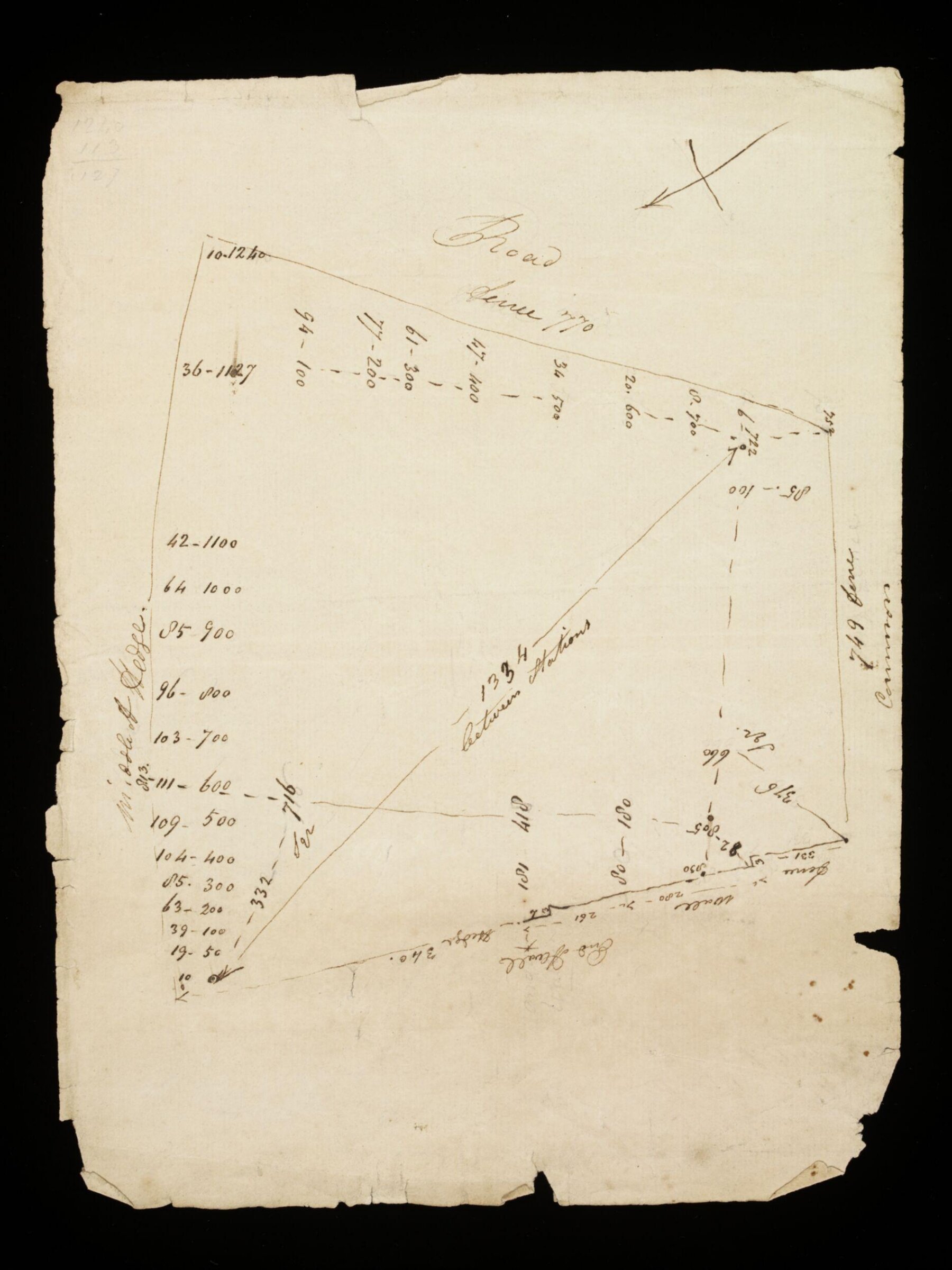 Drawing, W. Gordon, 1811