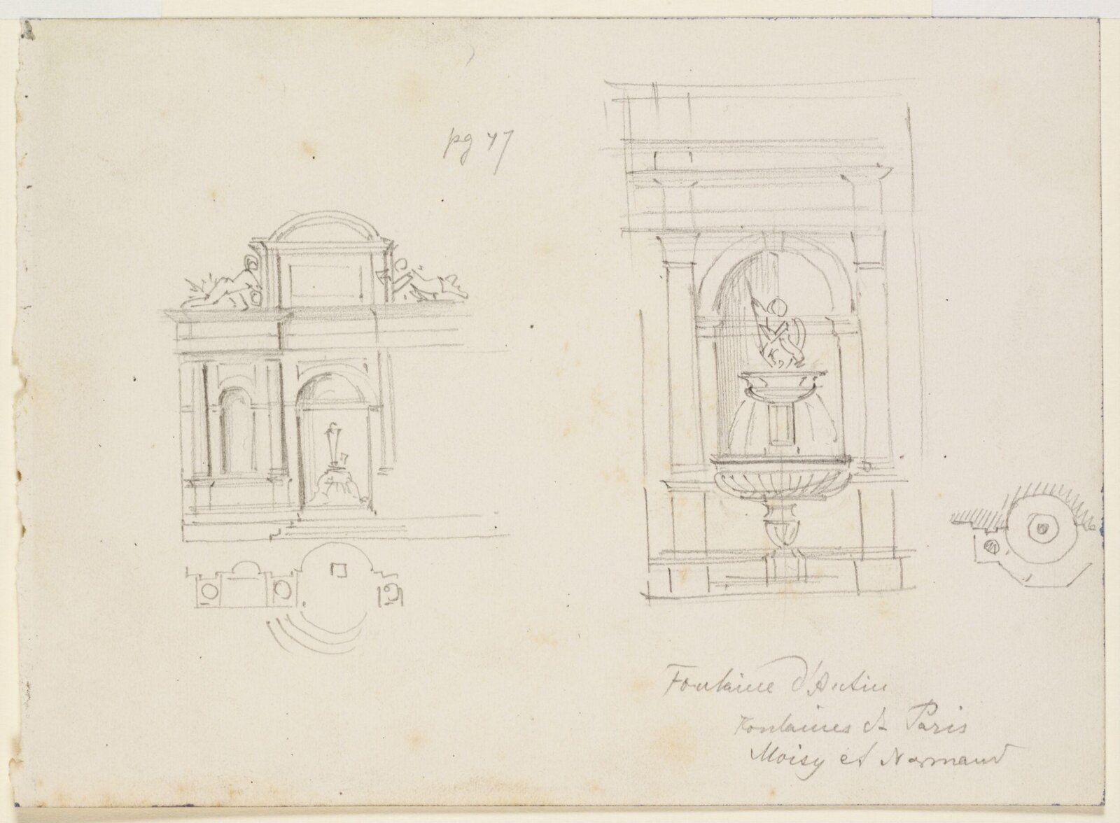 Drawing, Hartwig Fischel
