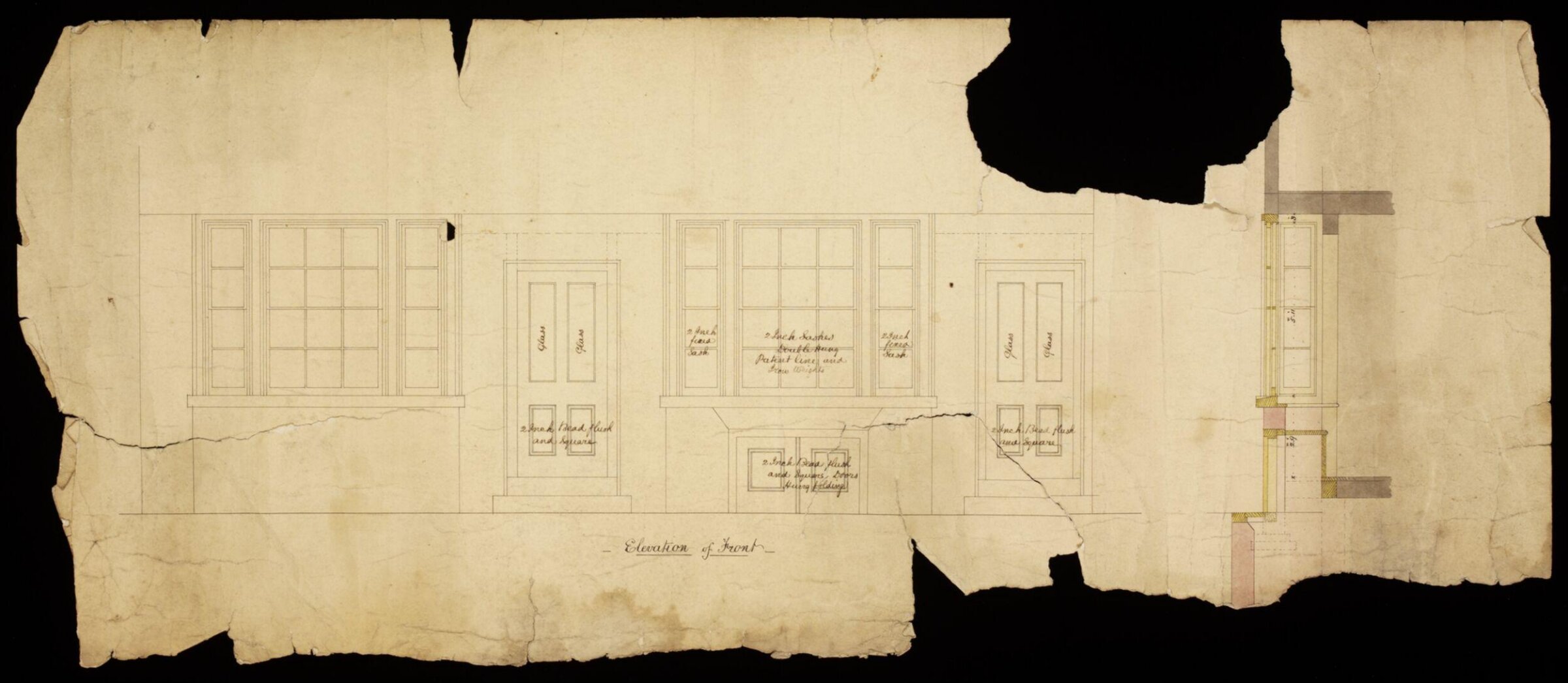 Drawing, G. E. Gordon, ca. 1835