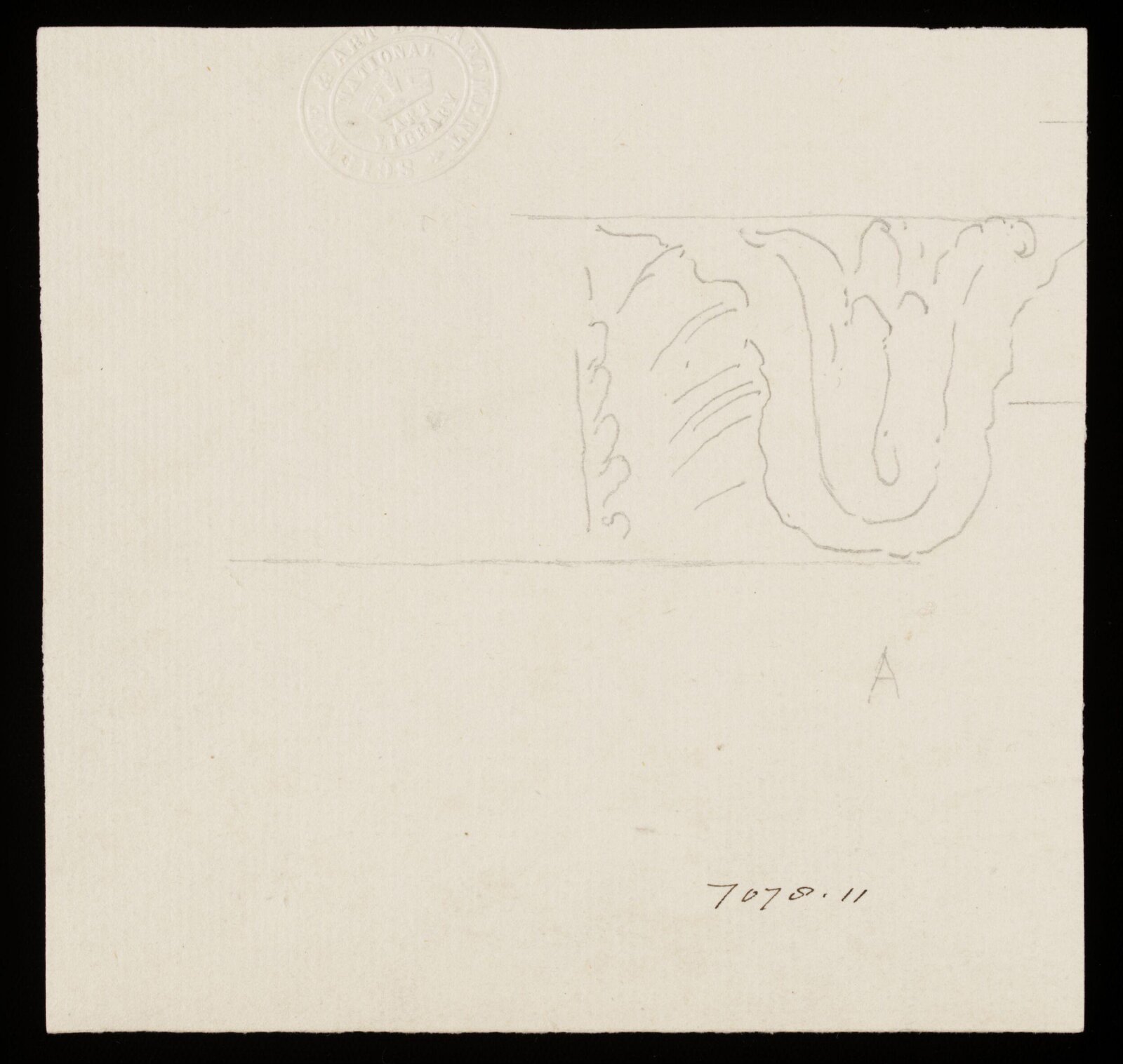 Drawing, William Chambers, 18th century