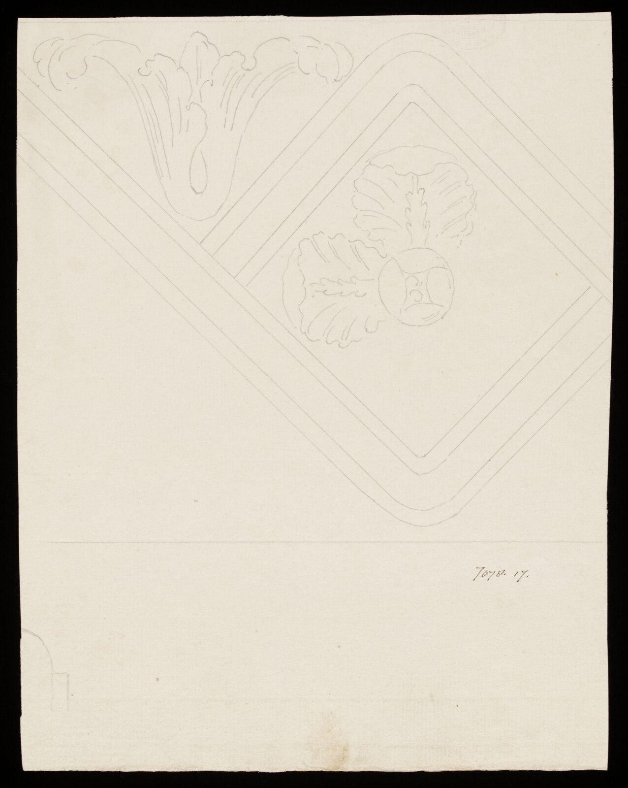 Drawing, William Chambers, 18th century