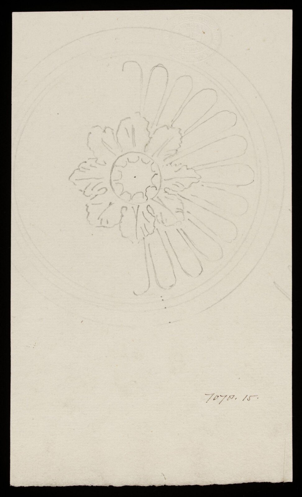 Drawing, William Chambers, 18th century