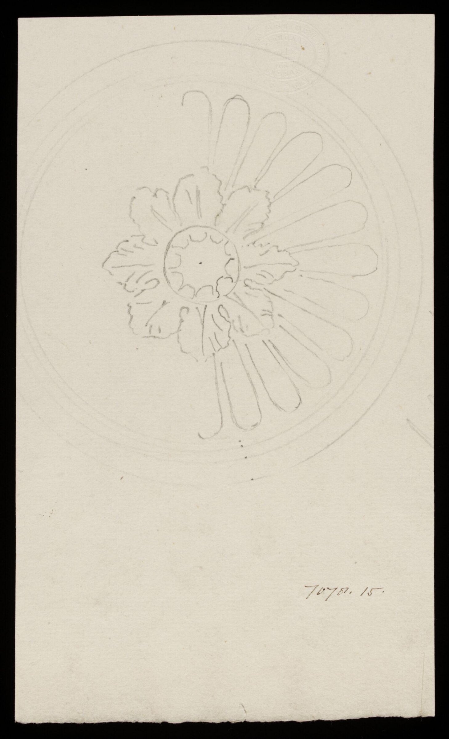 Drawing, William Chambers, 18th century