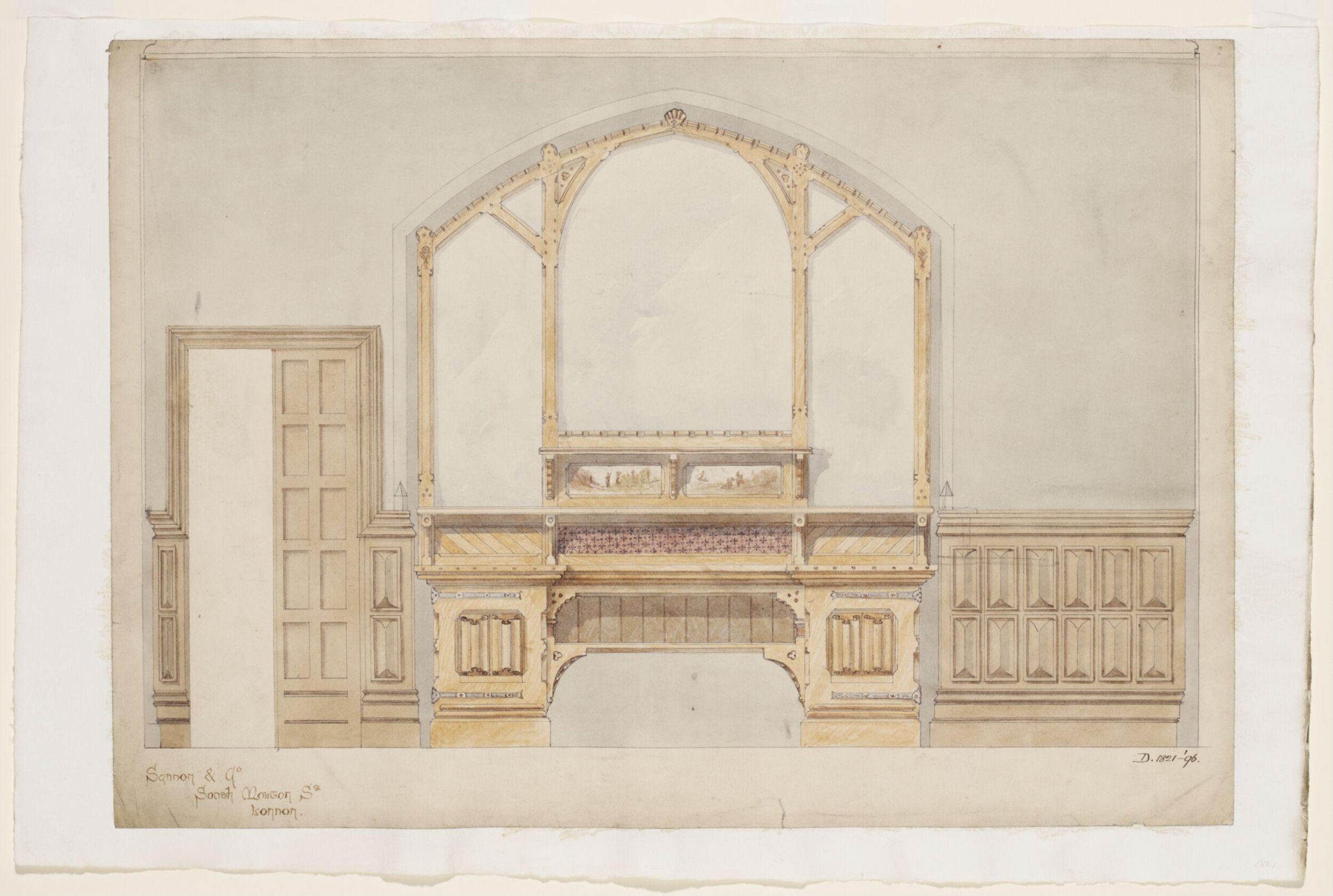 Drawing, seddon