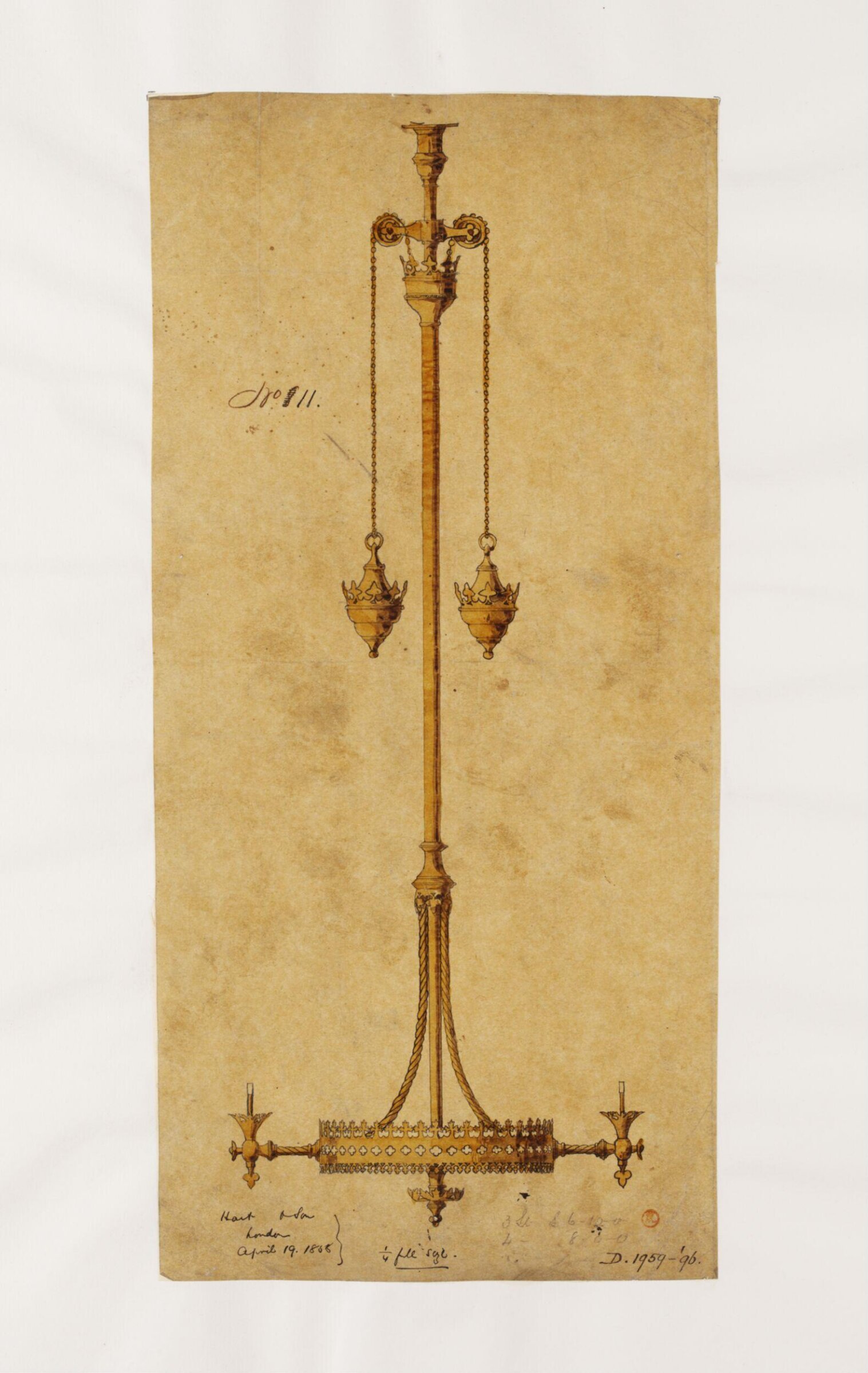 Drawing, seddon, 19/04/1858