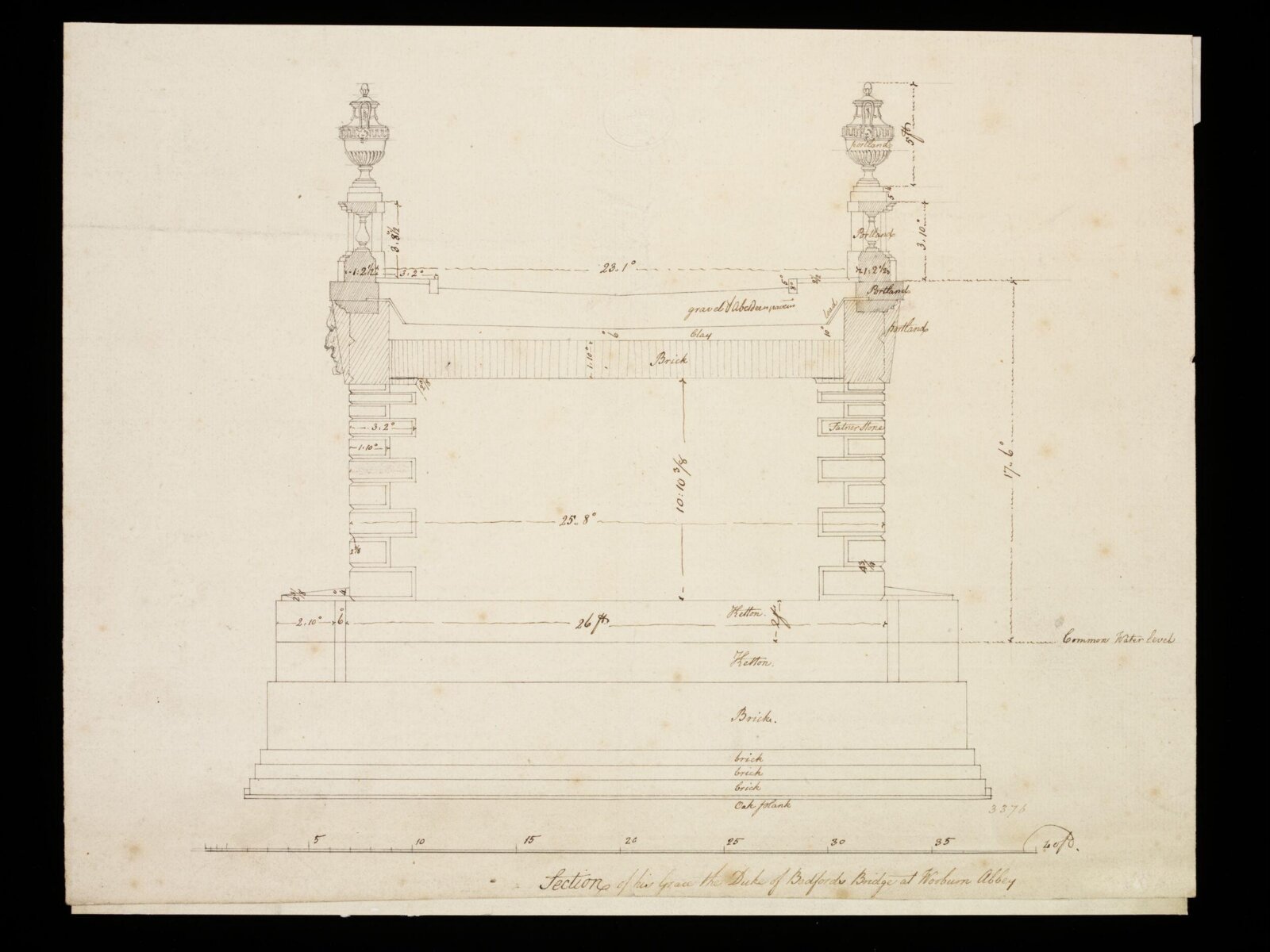 Drawing, William Chambers, ca. 1767