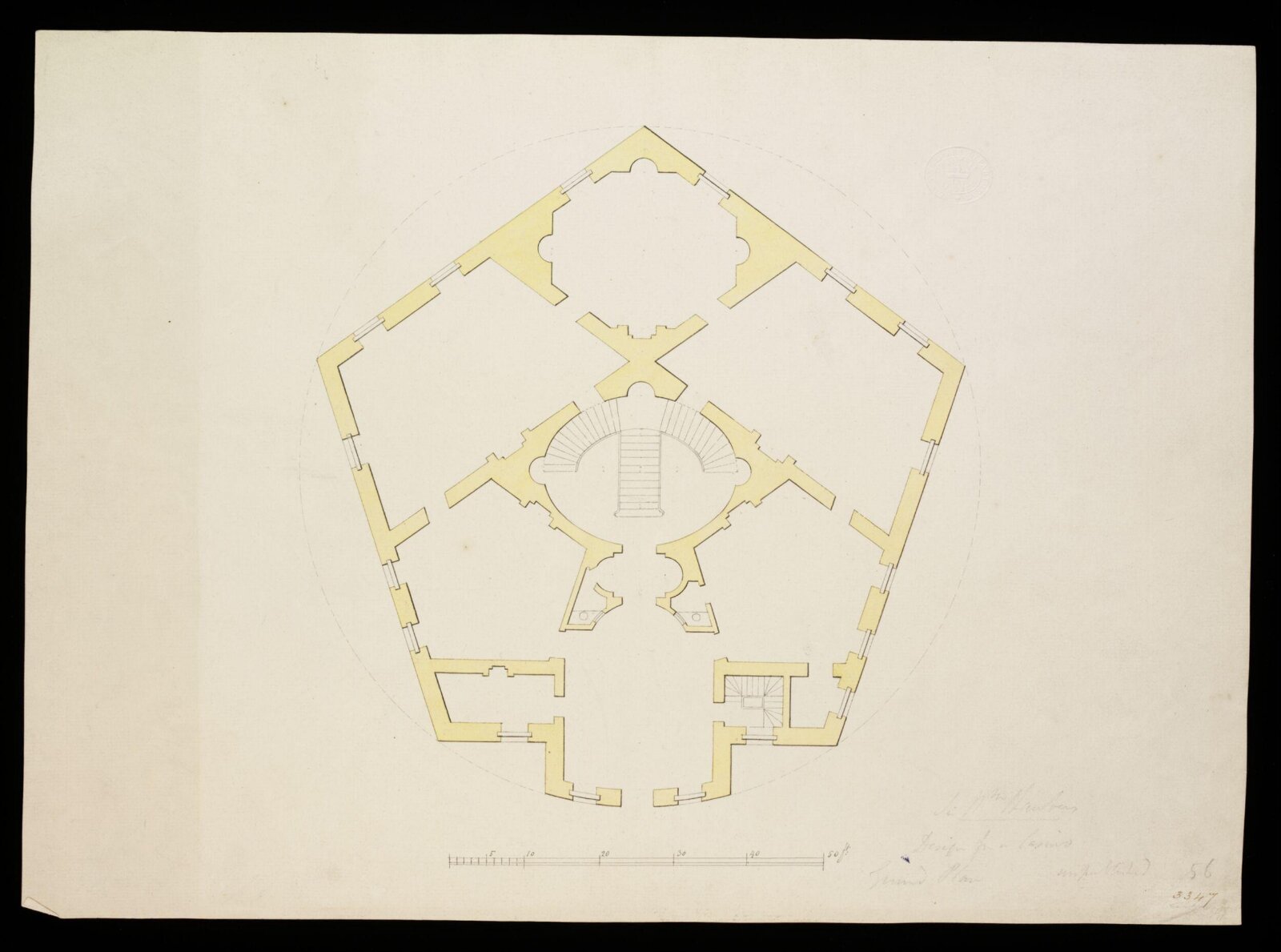 Drawing, William Chambers, 18th century