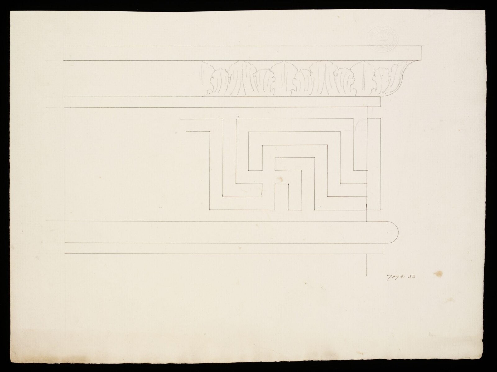 Drawing, William Chambers, 18th century