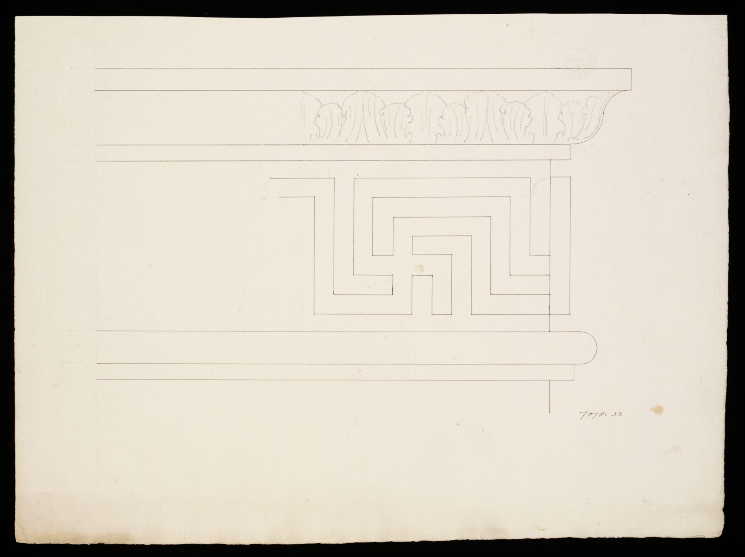 Drawing, William Chambers, 18th century