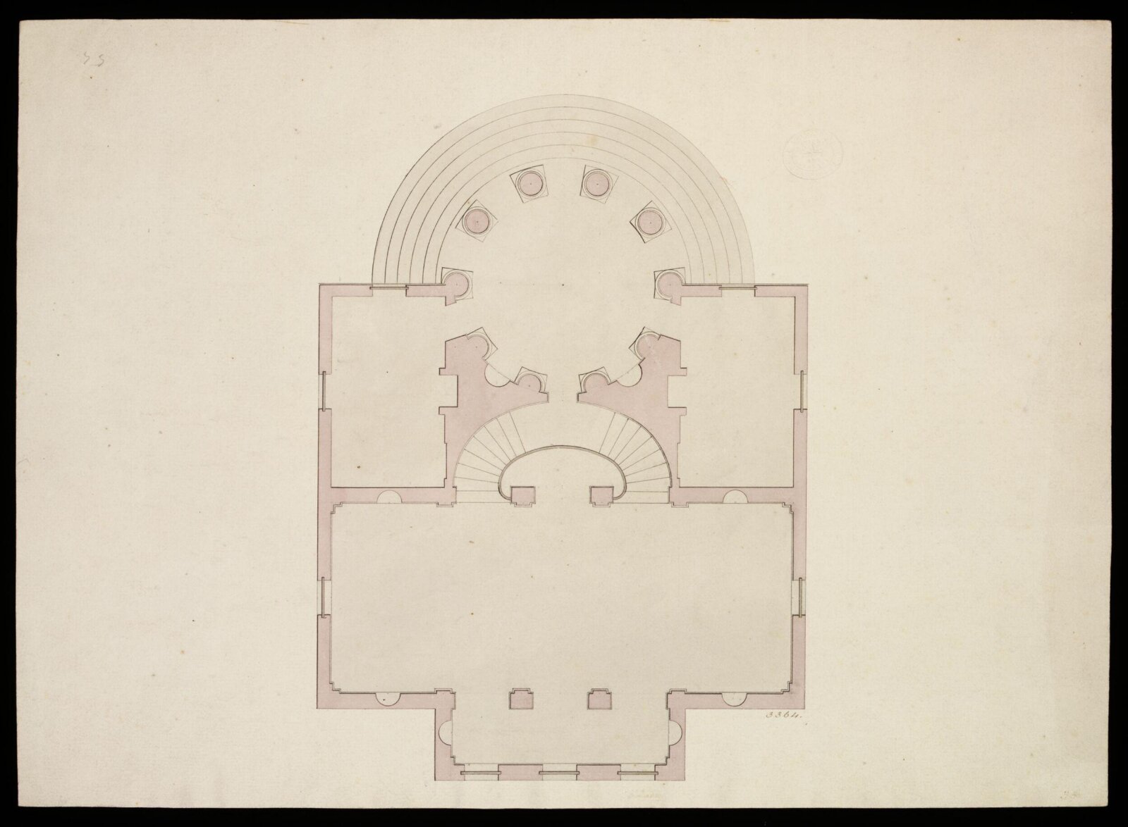 Drawing, William Chambers, 18th century