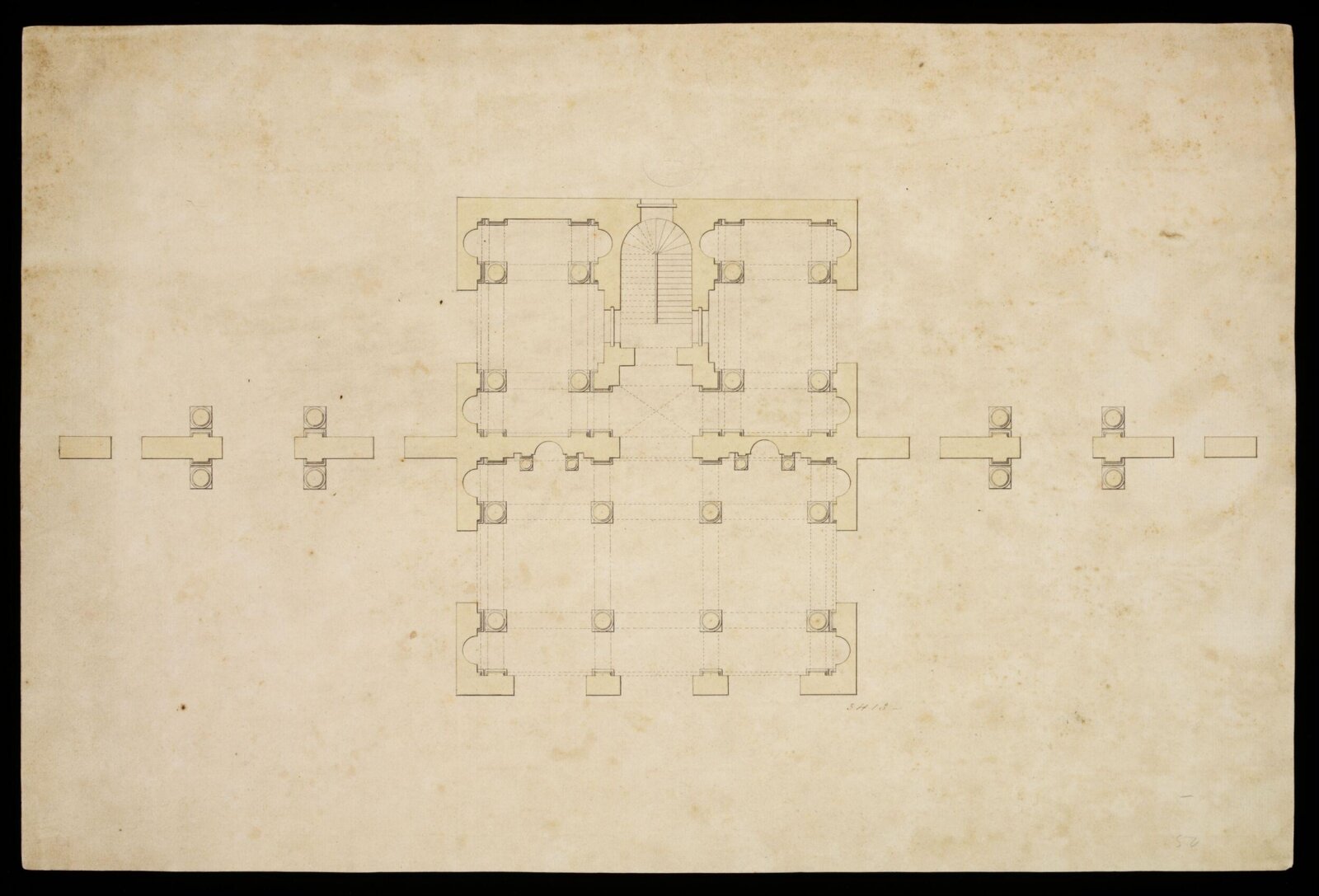 Drawing, William Chambers, 18th century