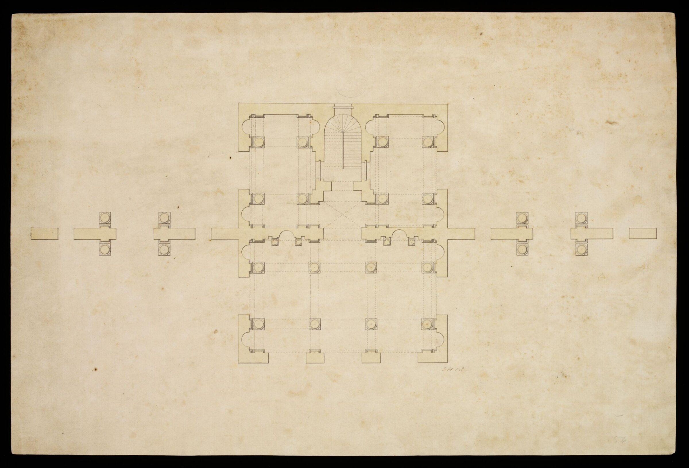 Drawing, William Chambers, 18th century
