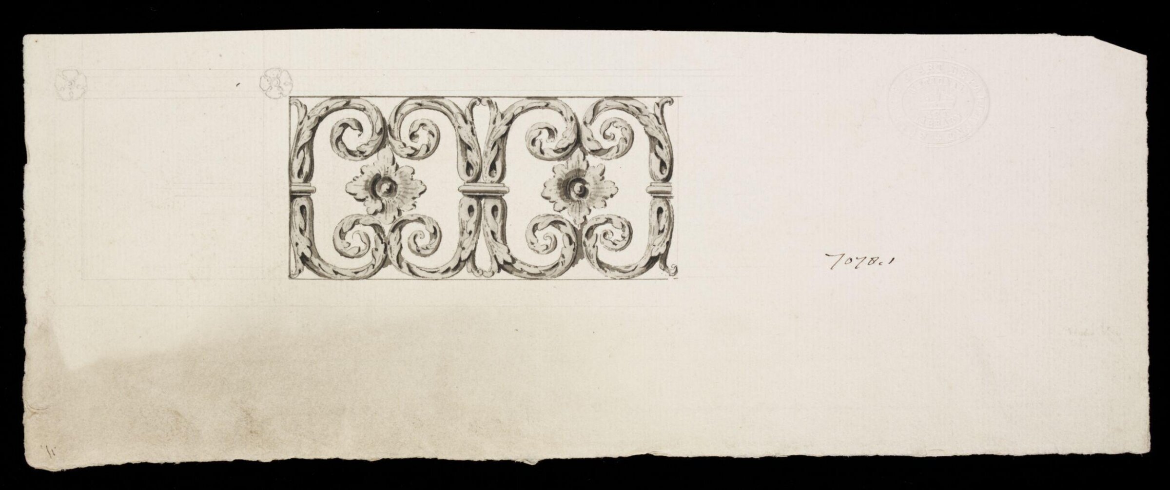 Drawing, William Chambers, 18th century